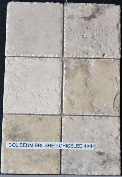 COLISEUM 4X4 BRUSHED CHISELED EDGE